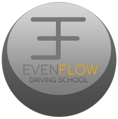 Even Flow Driving School Logo